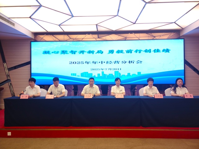 凝心聚智開新局 勇毅前行創佳績——公司召開2025年中經營分析會